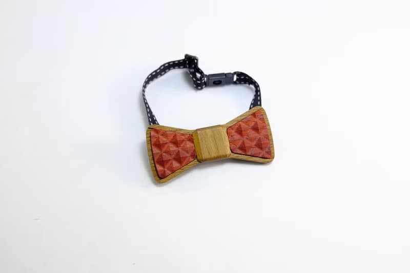 木領結 天然原木 領結 3D WOOD TIE 寵物 寵愛 項圈 貓 狗 可愛