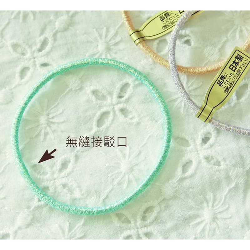 櫻花髮圈 鉤織 日本蕾絲線 水晶珍珠 日本橡筋 花飾可洗 橡筋可換