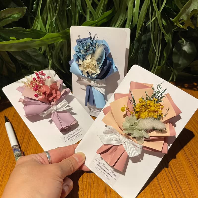 可急單 福運花開 招財貓 永生花 開運禮物 招財貓玫瑰永生花籃