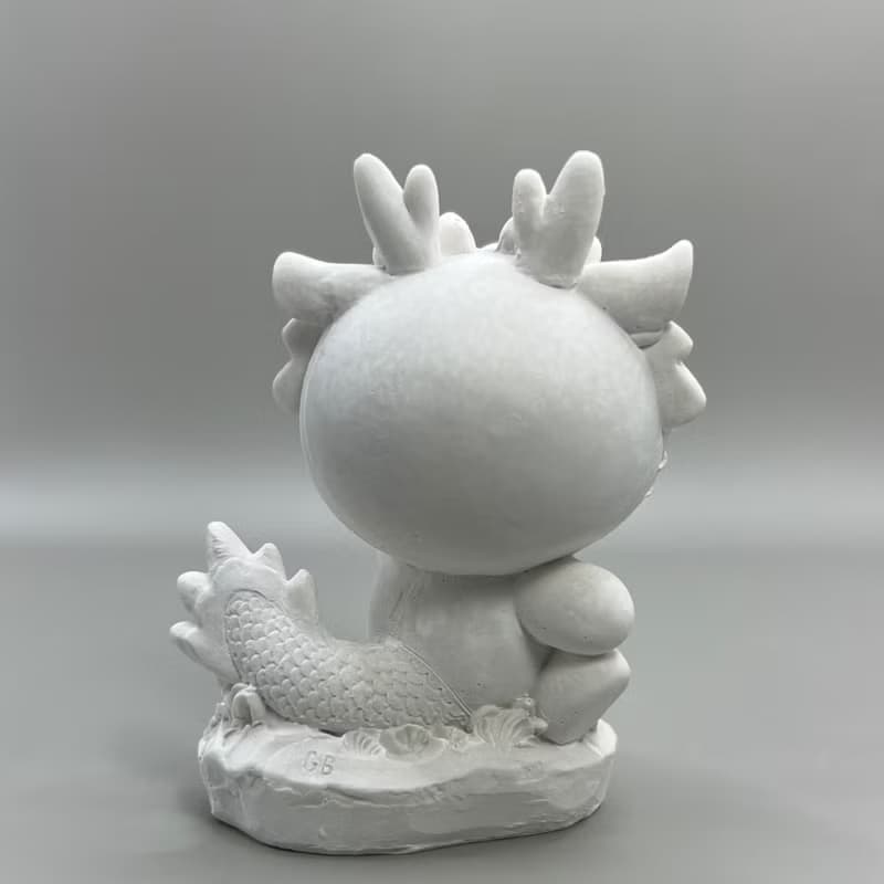 交換禮物 送精油 2023最Q萌寵 十二生肖龍 擴香石家飾 吸濕防潮