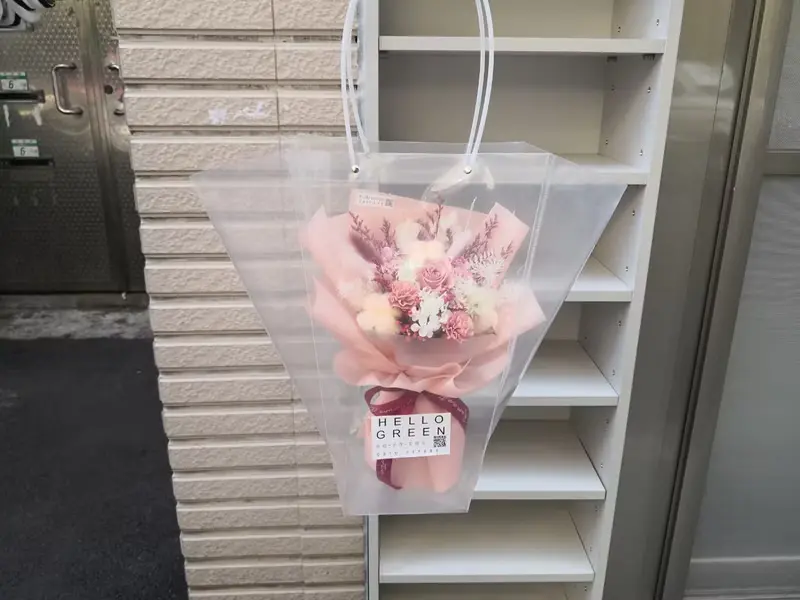 情人節 韓式 永生玫瑰花束 平價 送禮 告白 永生白粉玫瑰 求婚花