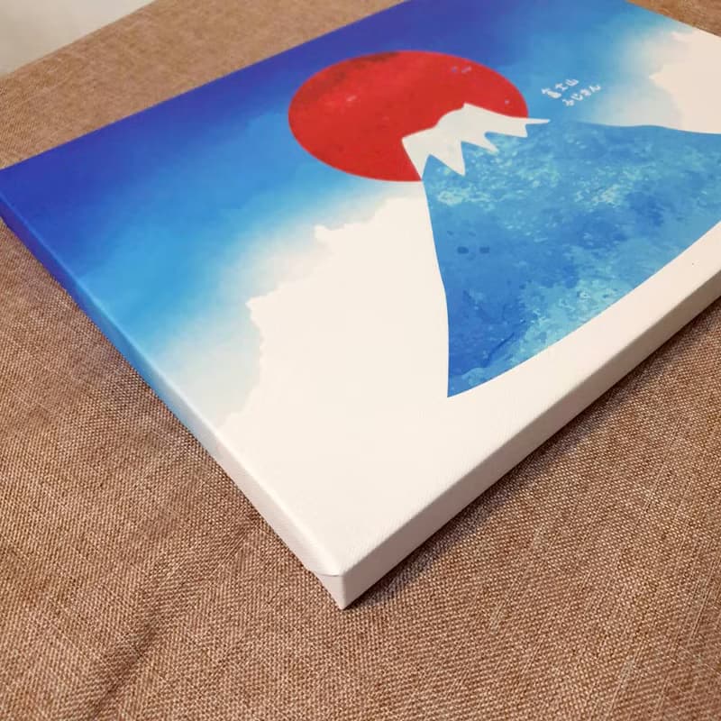 富士山 掛畫 無框畫