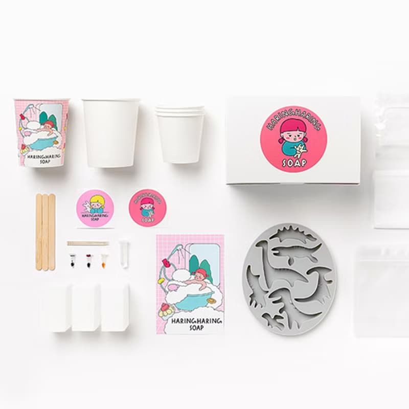 【快樂福利品】DIY手工香皂禮盒組【海洋世界】-韓國HaringHaring
