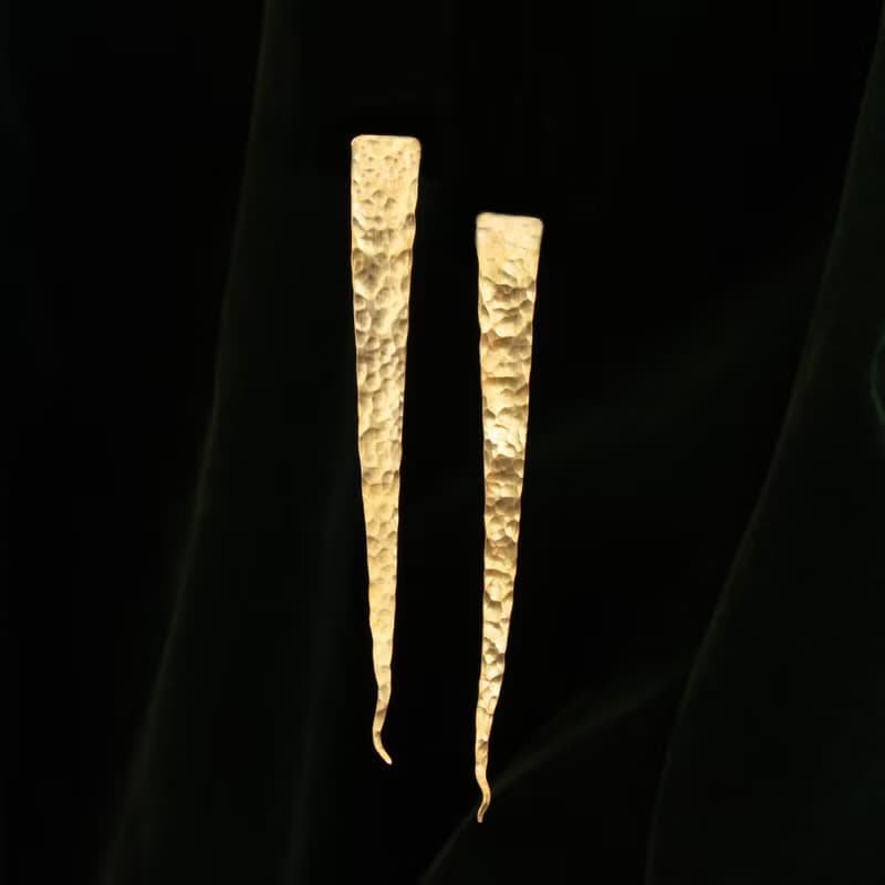 【soid Studio 適品】黃銅 煙霏耳飾