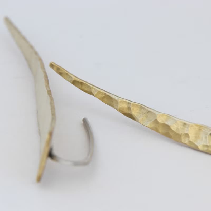 【soid Studio 適品】黃銅 煙霏耳飾
