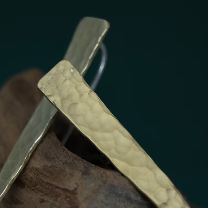 【soid Studio 適品】黃銅 煙霏耳飾