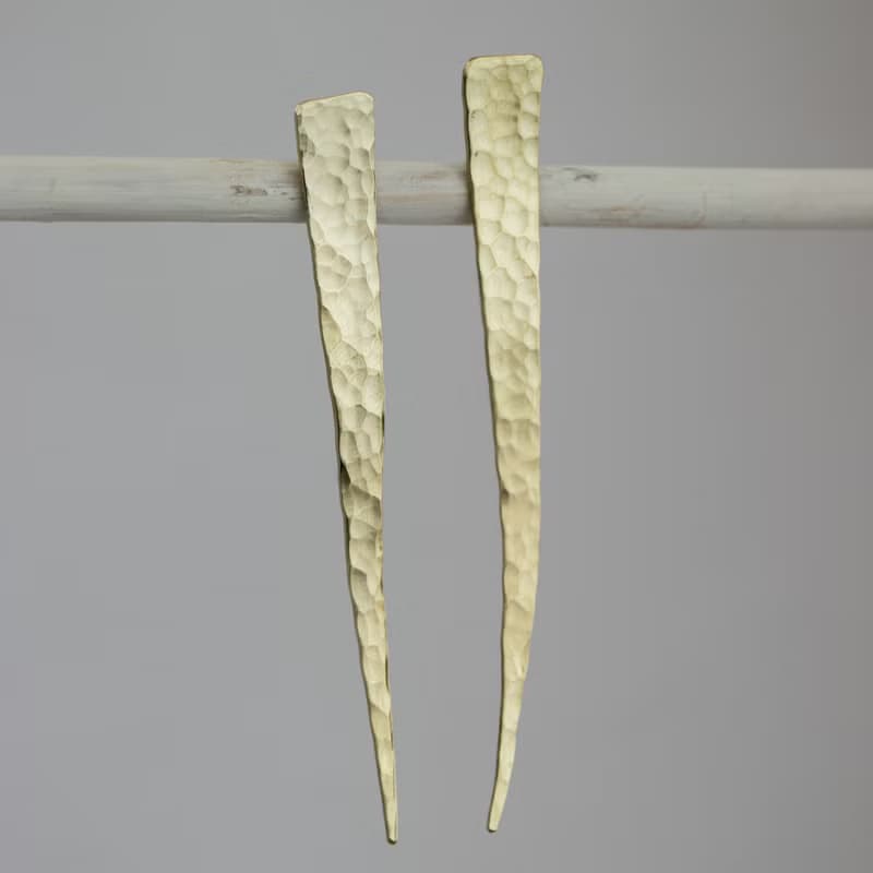 【soid Studio 適品】黃銅 煙霏耳飾