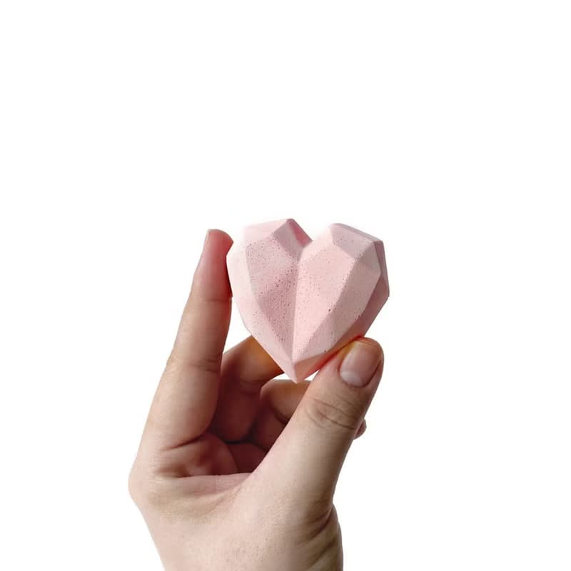 (預購) 草莓牛奶系列 | my heart心型擴香石 擺飾 情人節禮物