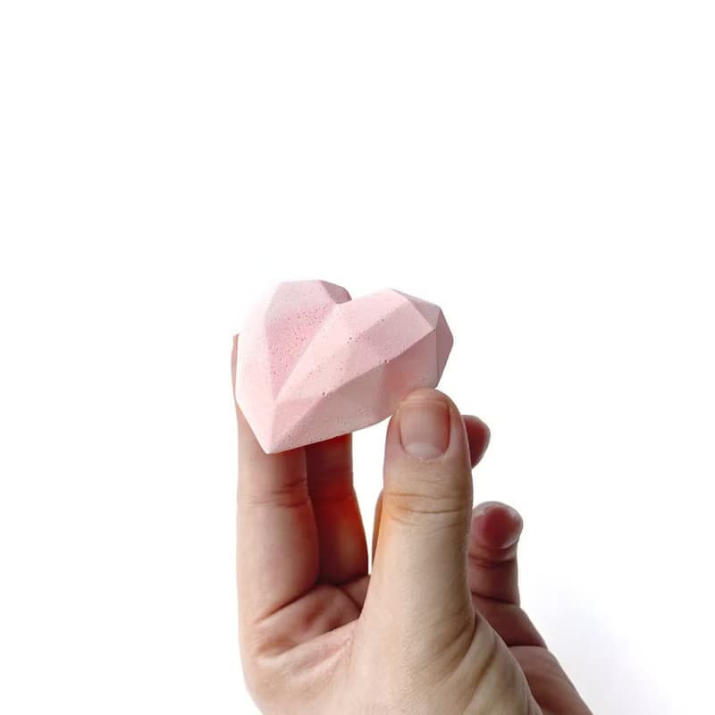 (預購) 草莓牛奶系列 | my heart心型擴香石 擺飾 情人節禮物
