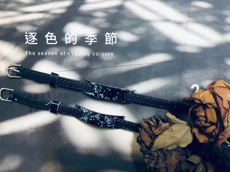 【體驗】琺瑯手作│噴釉琺瑯+皮革複合媒材手環 │文化幣│台南旅遊