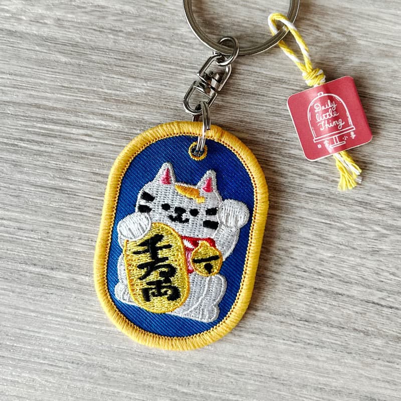 招財貓鑰匙圈