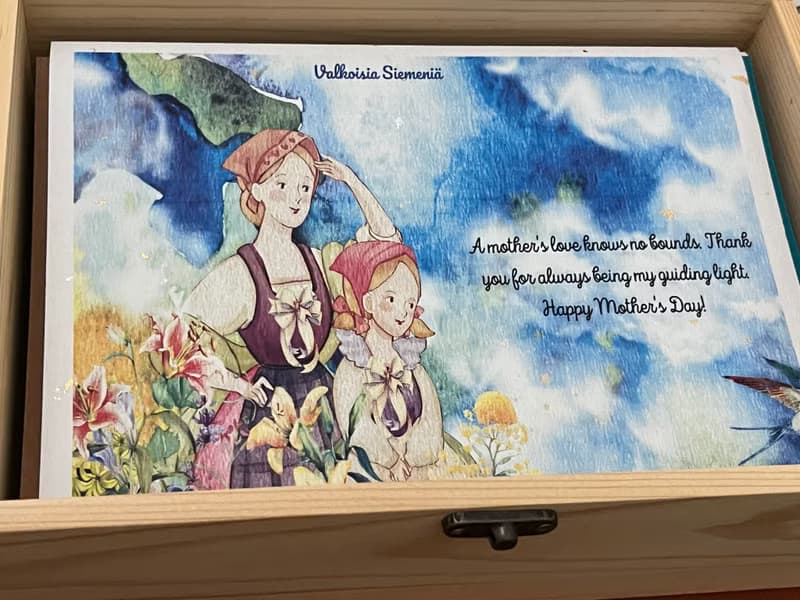4款手作卡片套組  母親節禮物 設計師筆記本 團購 企業伴手禮