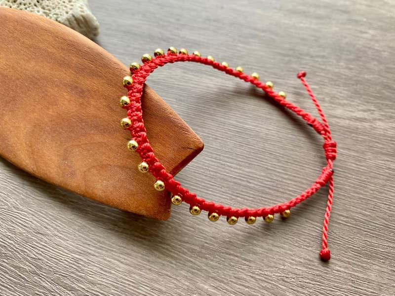 珠環 | 手工防水蠟線 | 時尚休閒