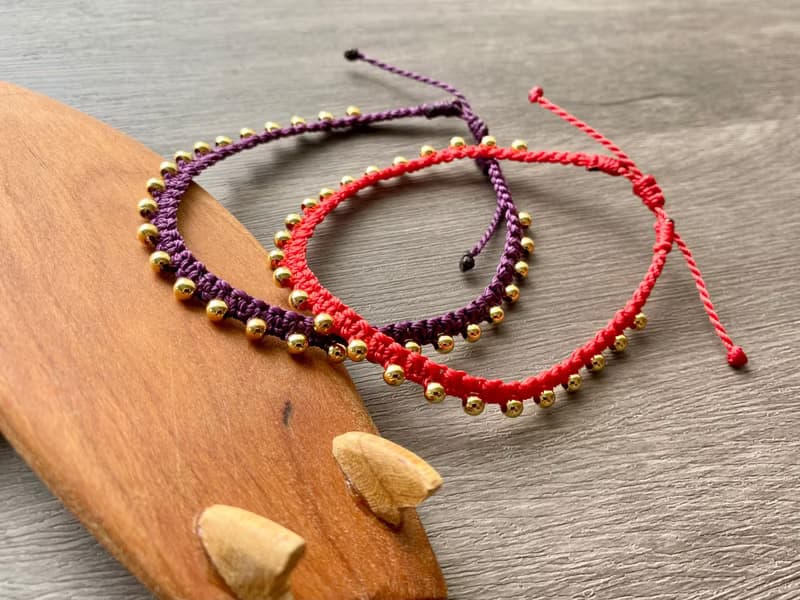 珠環 | 手工防水蠟線 | 時尚休閒