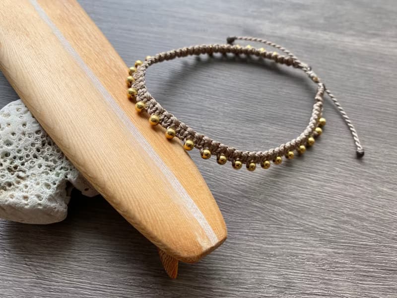 珠環 | 手工防水蠟線 | 時尚休閒