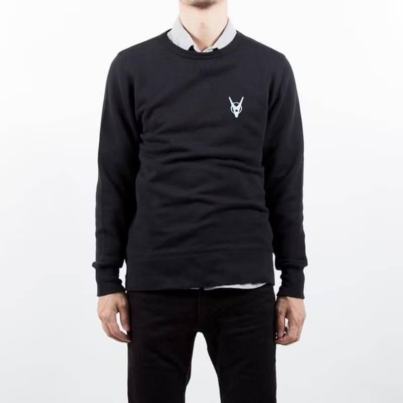 Clothespin embroidery sweatshirt unisex S ~ XL size Tcollector