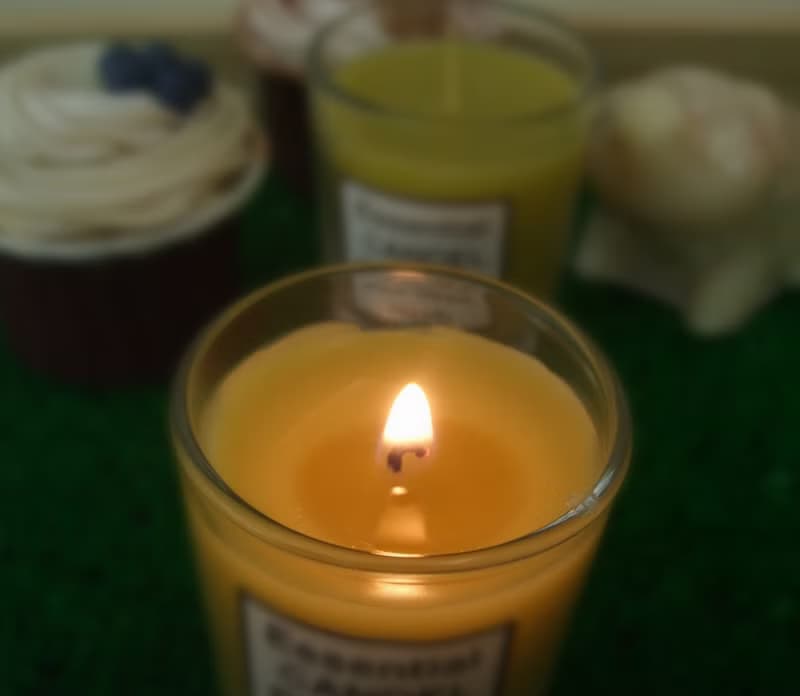 天然蜂蠟精油蠟燭 /防蚊蠟燭/香氛蠟燭