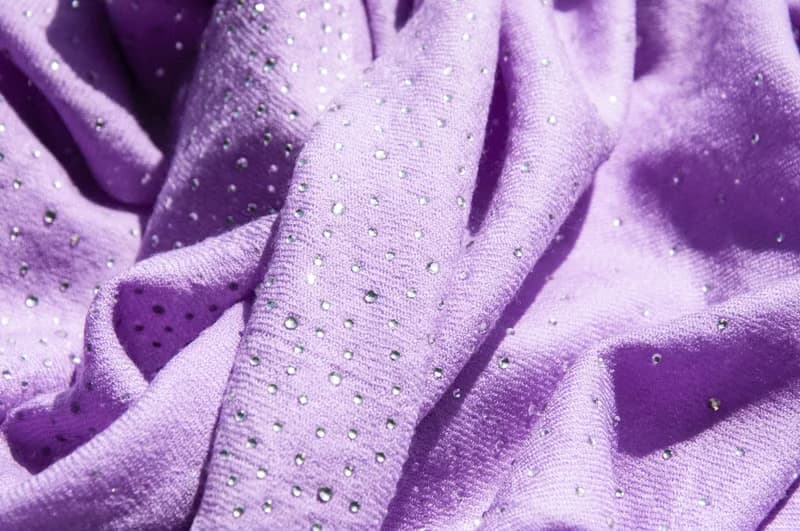 喀什米爾Cashmere 水鑽羊絨圍巾 純羊毛圍巾披巾 戒指絨披肩-星空