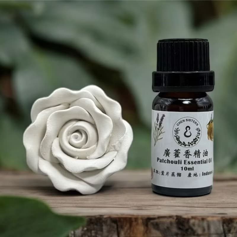 木質調精油 廣霍香精油 100%單方純精油 10ml/50ml 贈精美擴香石