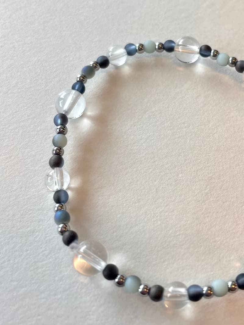 Blue Crystal Bracelet 007