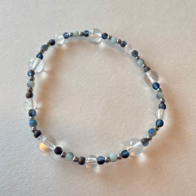 Blue Crystal Bracelet 007