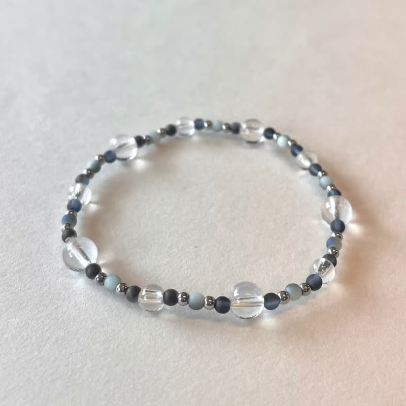 Blue Crystal Bracelet 007