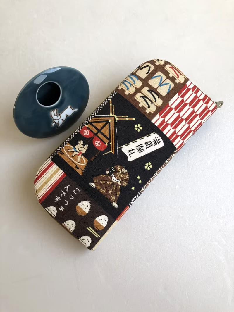 日本野木棉【相撲日常】-長夾/皮夾/零錢包/禮物
