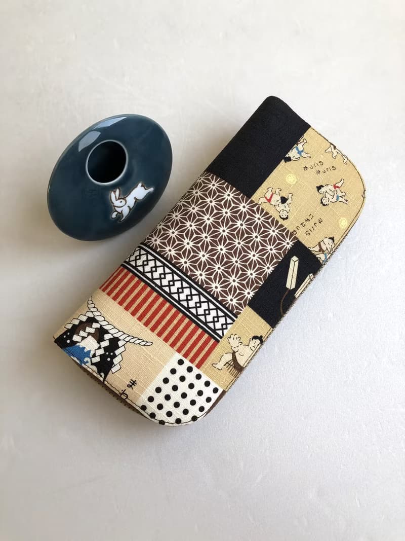 日本野木棉【相撲日常】-長夾/皮夾/零錢包/禮物