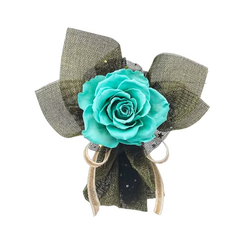 單支永生花束 - 蒂芬尼藍(玫瑰)