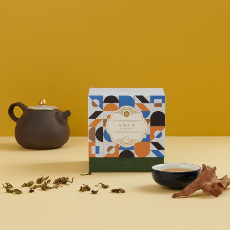 【得獎2星茶品】羽曦堂-龍磐守珠(稻香凍頂烏龍)茶包15入