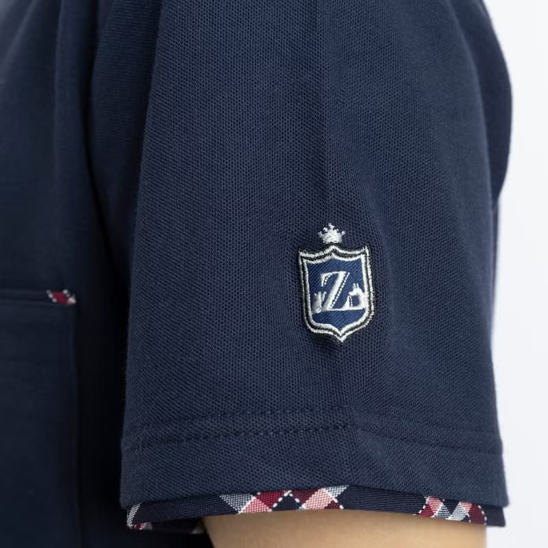【ZAZAZOO】Daddy &Me | 英倫輕奢POLO衫-海軍藍