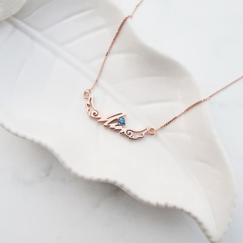 【姓名項鍊】中英文數字、符號 |純銀 × k金手工項鍊| 大員囡仔