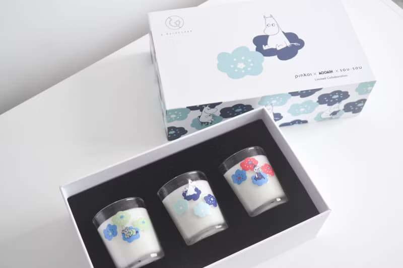 【Pinkoi x Moomin x SOU・SOU】mini迷你香薰蠟燭禮盒裝