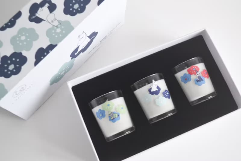 【Pinkoi x Moomin x SOU・SOU】mini迷你香薰蠟燭禮盒裝