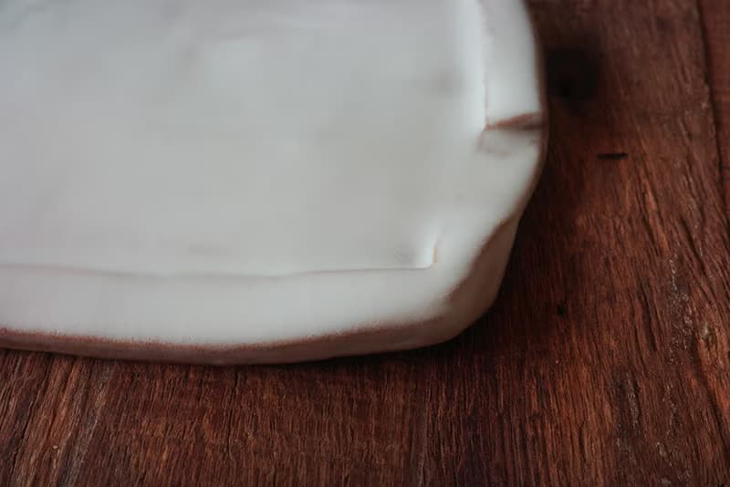 質感陶器 / 霧白色盤子