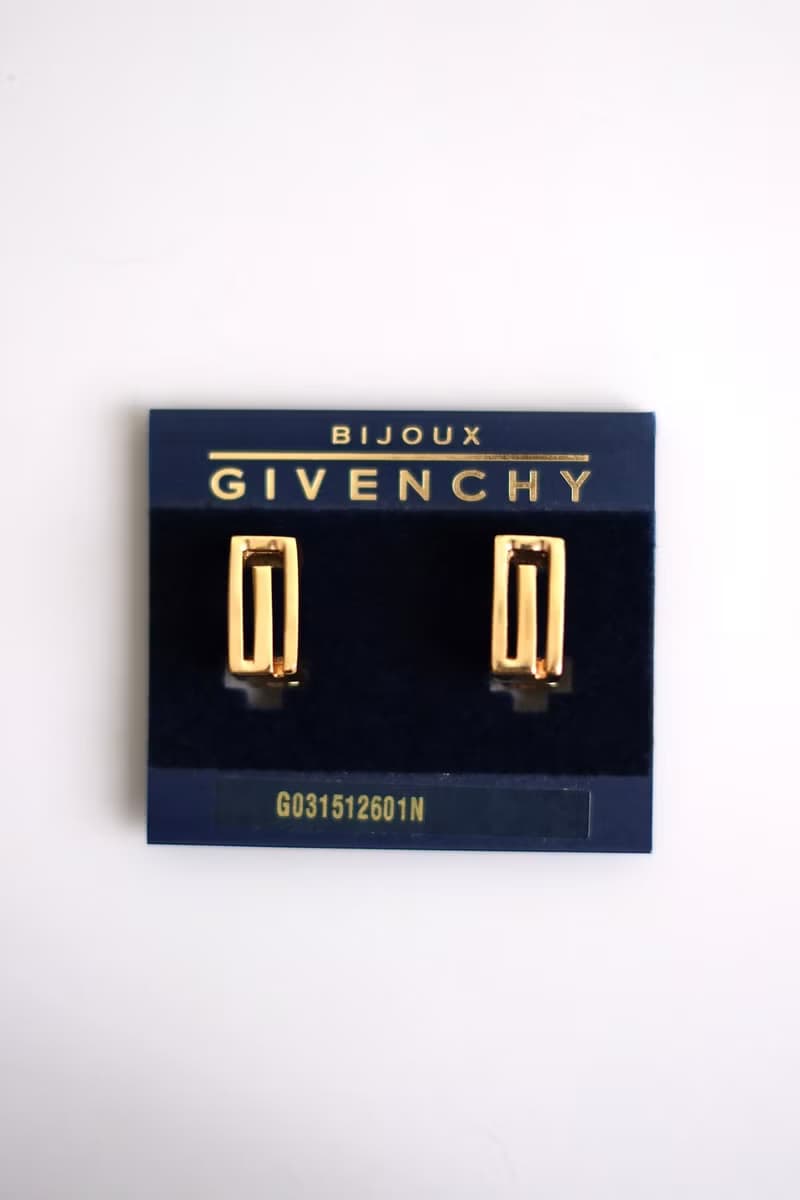 Givenchy古董耳環/復古耳環/耳夾耳環/Vintage Earrings