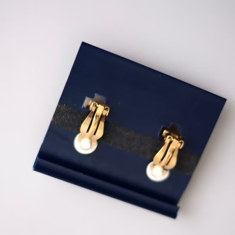 Givenchy古董耳環/復古耳環/耳夾耳環/Vintage Earrings