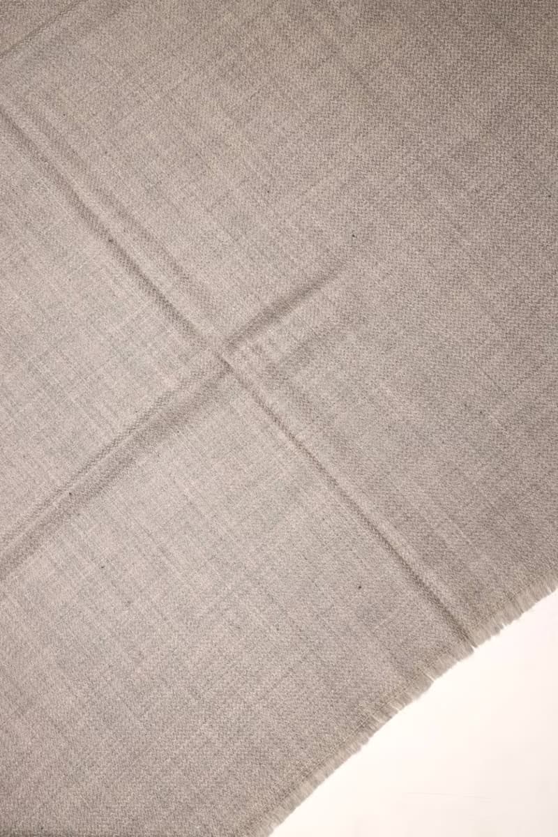 【情人節禮物】喀什米爾手工山羊絨面料原絨色/卡其色/橙色圍巾披