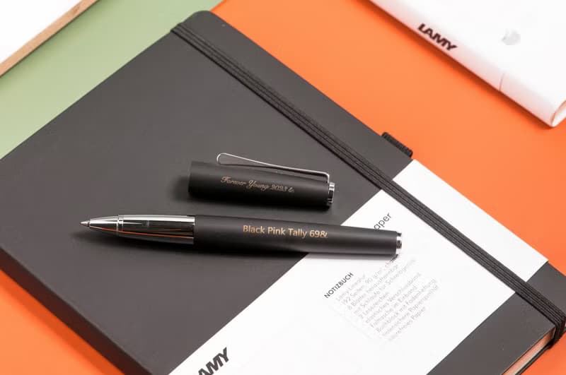 【雷雕免費刻字】LAMY 鋼筆+筆袋禮盒 / studio 系列  - 玫瑰粉