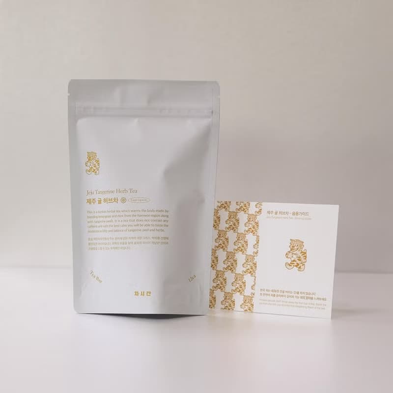 Jeju Tangerine Herbal Tea - Korean Traditional Tea