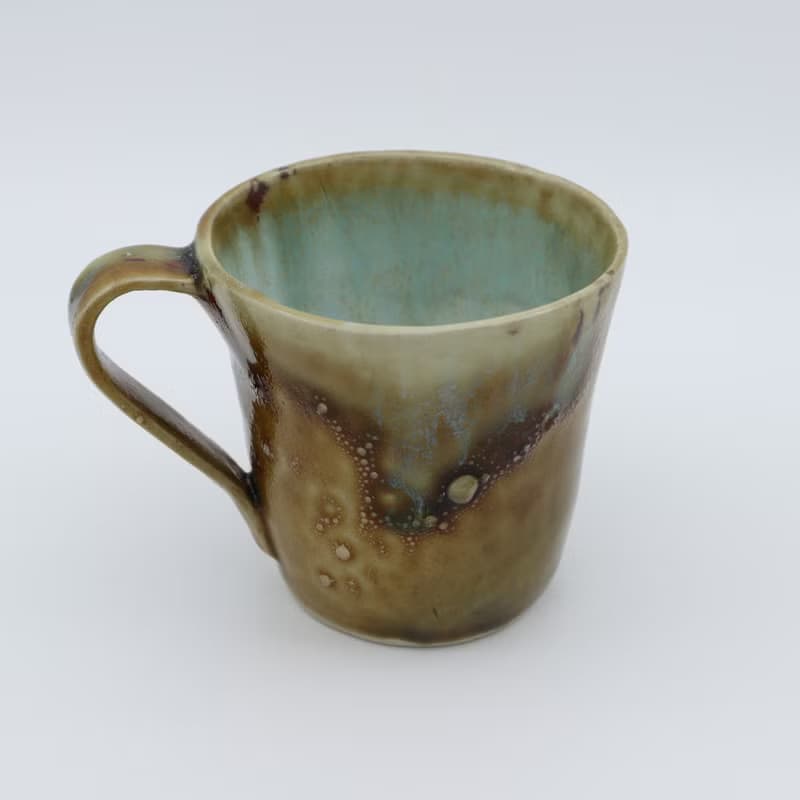 マグカップ　茶色　コーヒーカップ