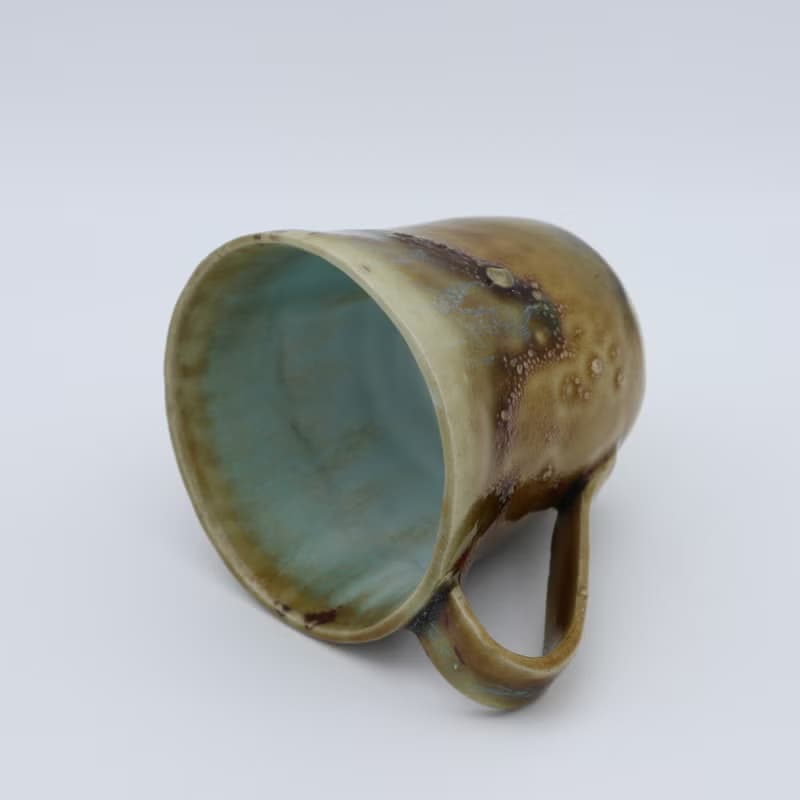 マグカップ　茶色　コーヒーカップ