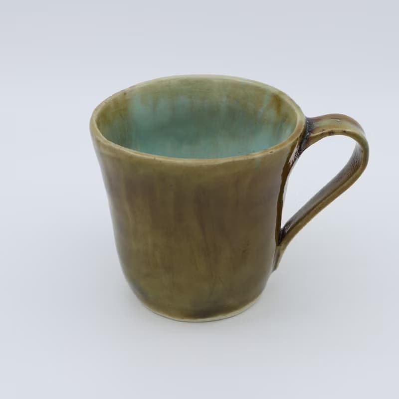 マグカップ　茶色　コーヒーカップ