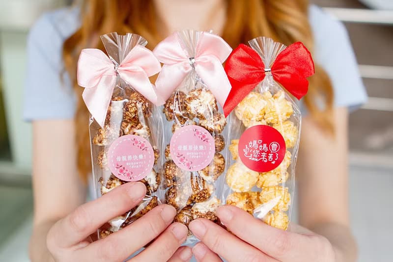 母親節禮贈品-輕巧包爆米花-焦糖/巧克力2口味可選 送客戶 送媽咪