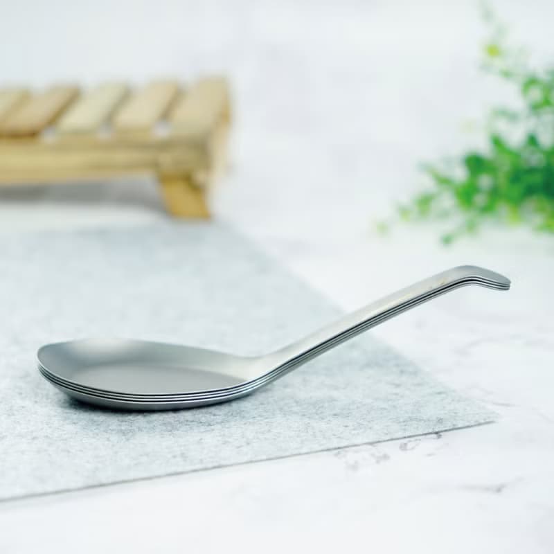 【BEST Ti】純鈦台式經典湯匙 愛台灣款 鈦湯匙 純鈦製造