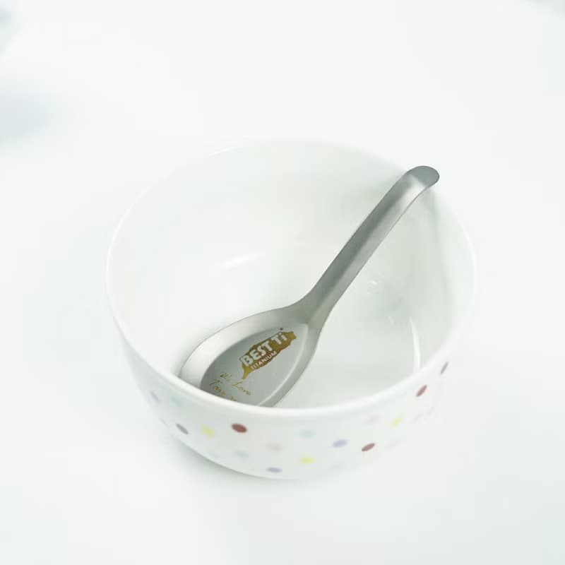 【BEST Ti】純鈦台式經典湯匙 愛台灣款 鈦湯匙 純鈦製造