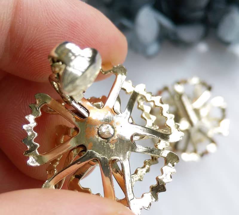 【西洋古董飾品 】SARAH COV  ALLUSION系列  夾式耳環