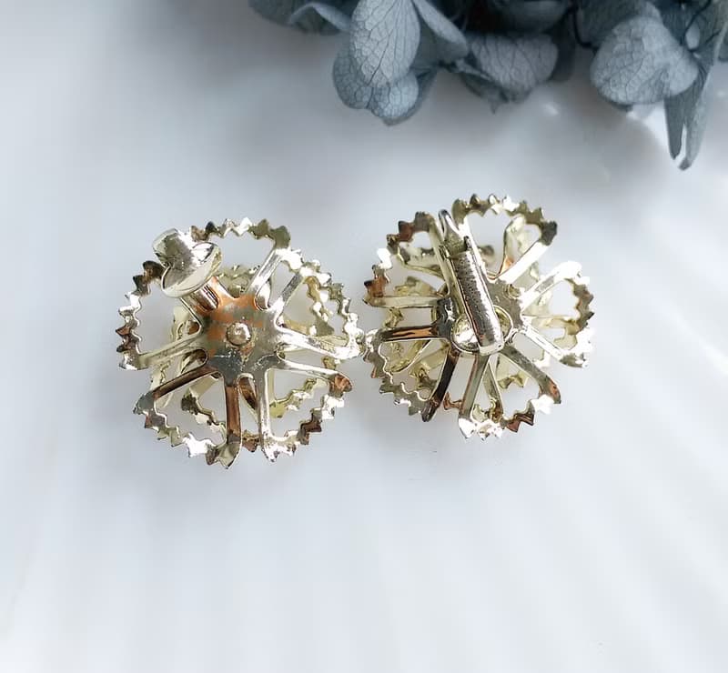 【西洋古董飾品 】SARAH COV  ALLUSION系列  夾式耳環