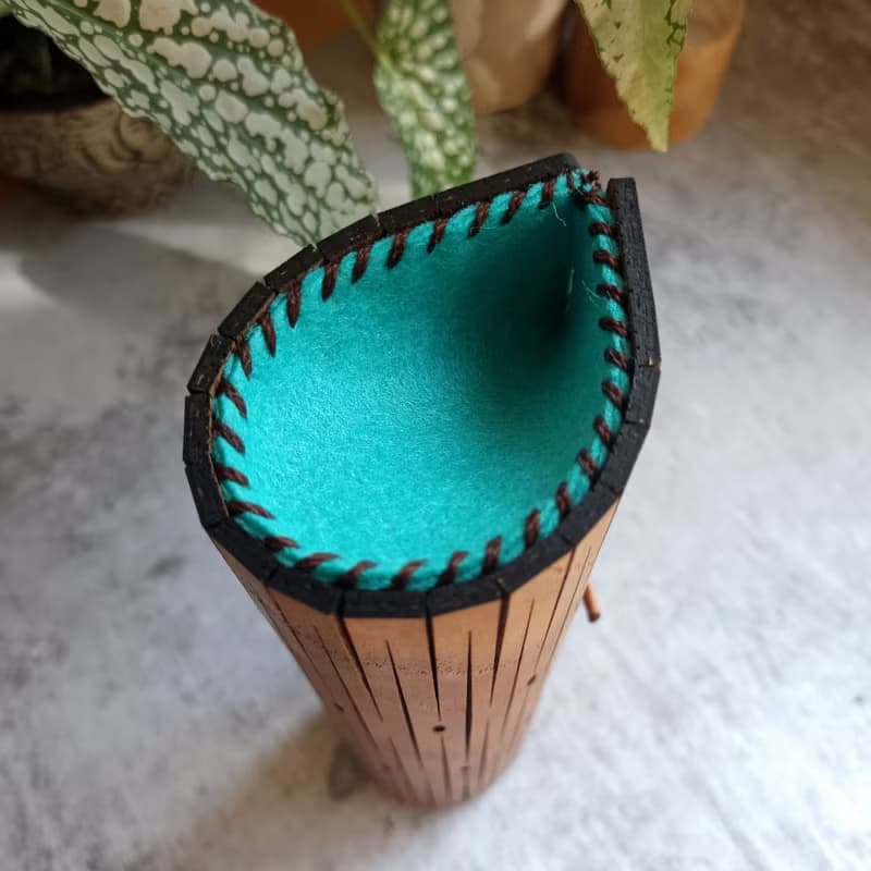 茉樂手盒/A柚木/茉樂藍/永恆自然風/筆盒/眼鏡盒/小物收納盒/畢業