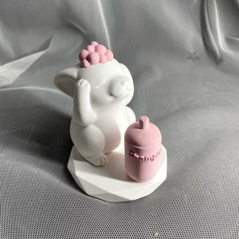 【手工製作】擴香柯基洗頭擺飾/擴香石